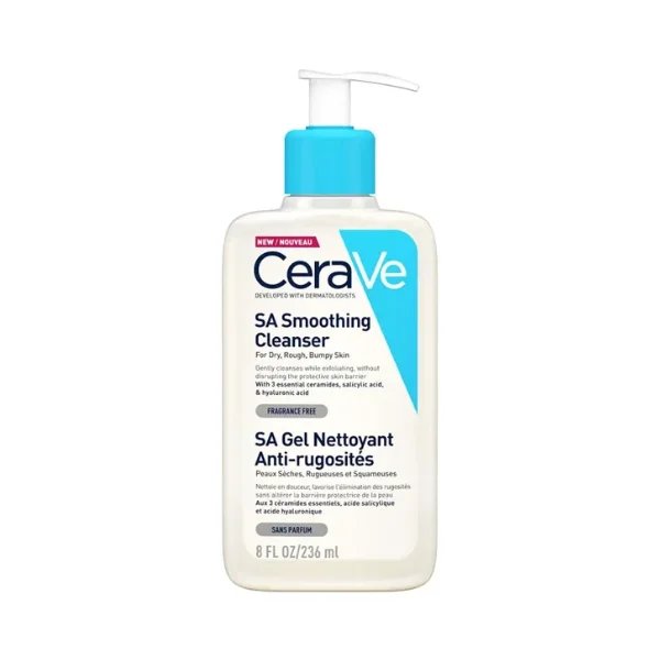 CeraVe SA Smoothing Salicylic Acid Cleanser - 236ml