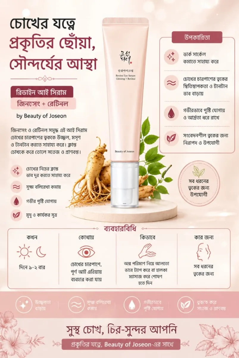 Beauty of Joseon Revive Eye Serum: Ginseng + Retinal