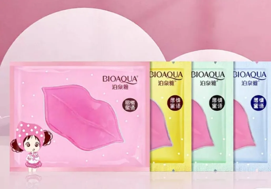 BIOAQUA Collagen Nourishing Crystal Lip Mask - 4piece