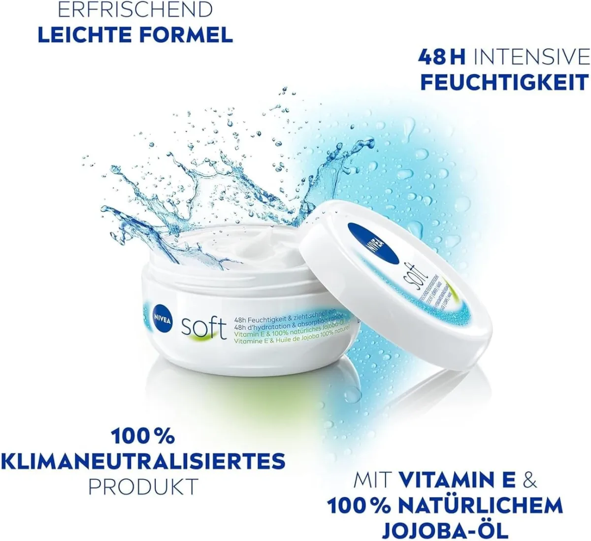 NIVEA Soft Moisturizing Cream - 50 ml